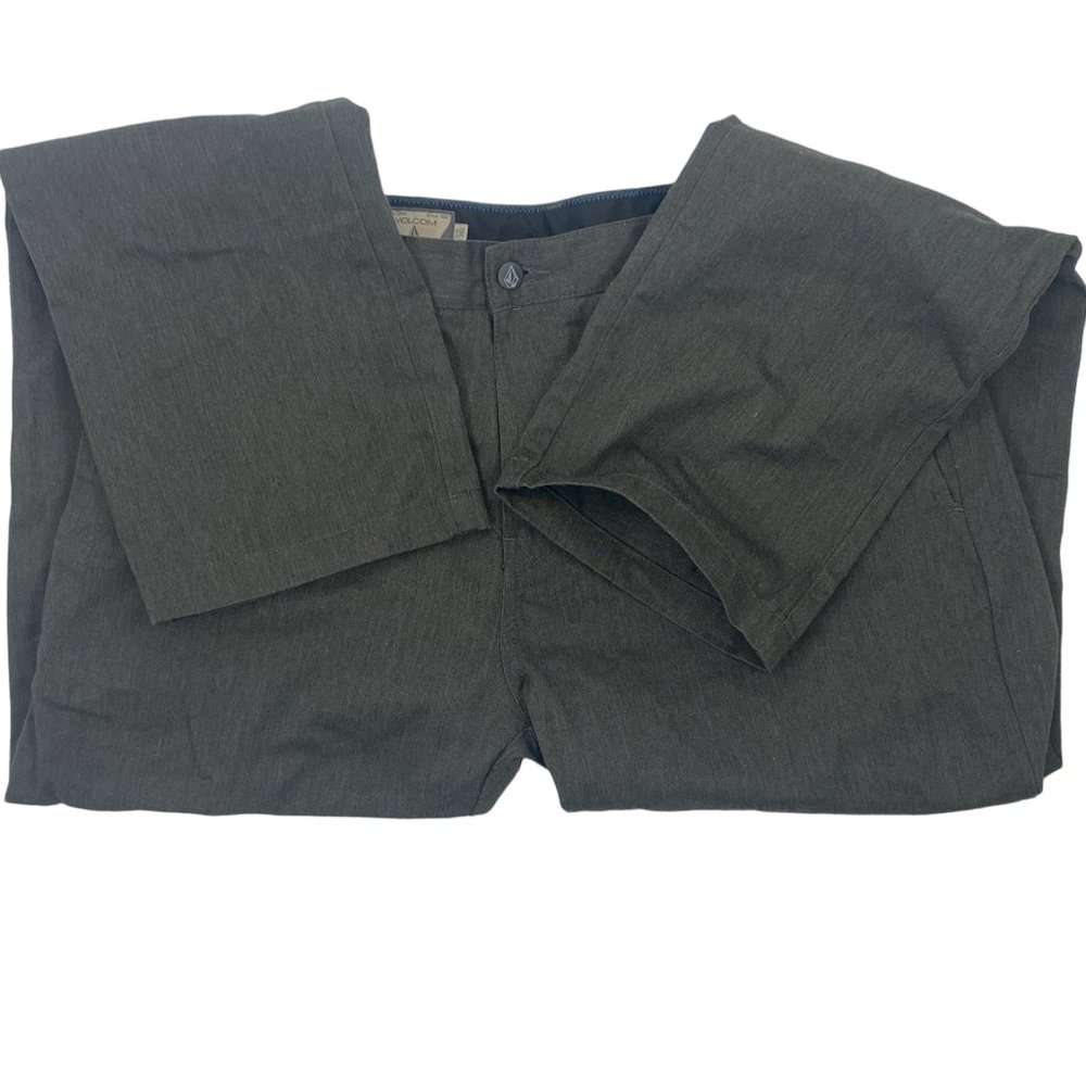 Volcom 36 Style #A11313s1 Vmonty Pants - Charcoal… - image 5